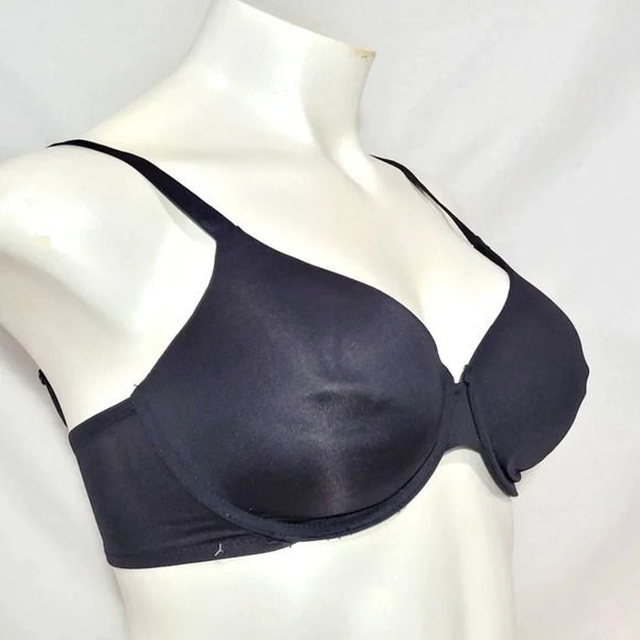 38DD Self Expressions by Maidenform 5003 5011 Molded‎ Cup Underwire Bra Black - Picture 2 of 4